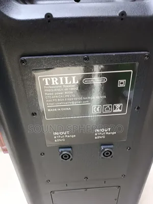 Trill TR815 15inch Midrange Plastic Speaker