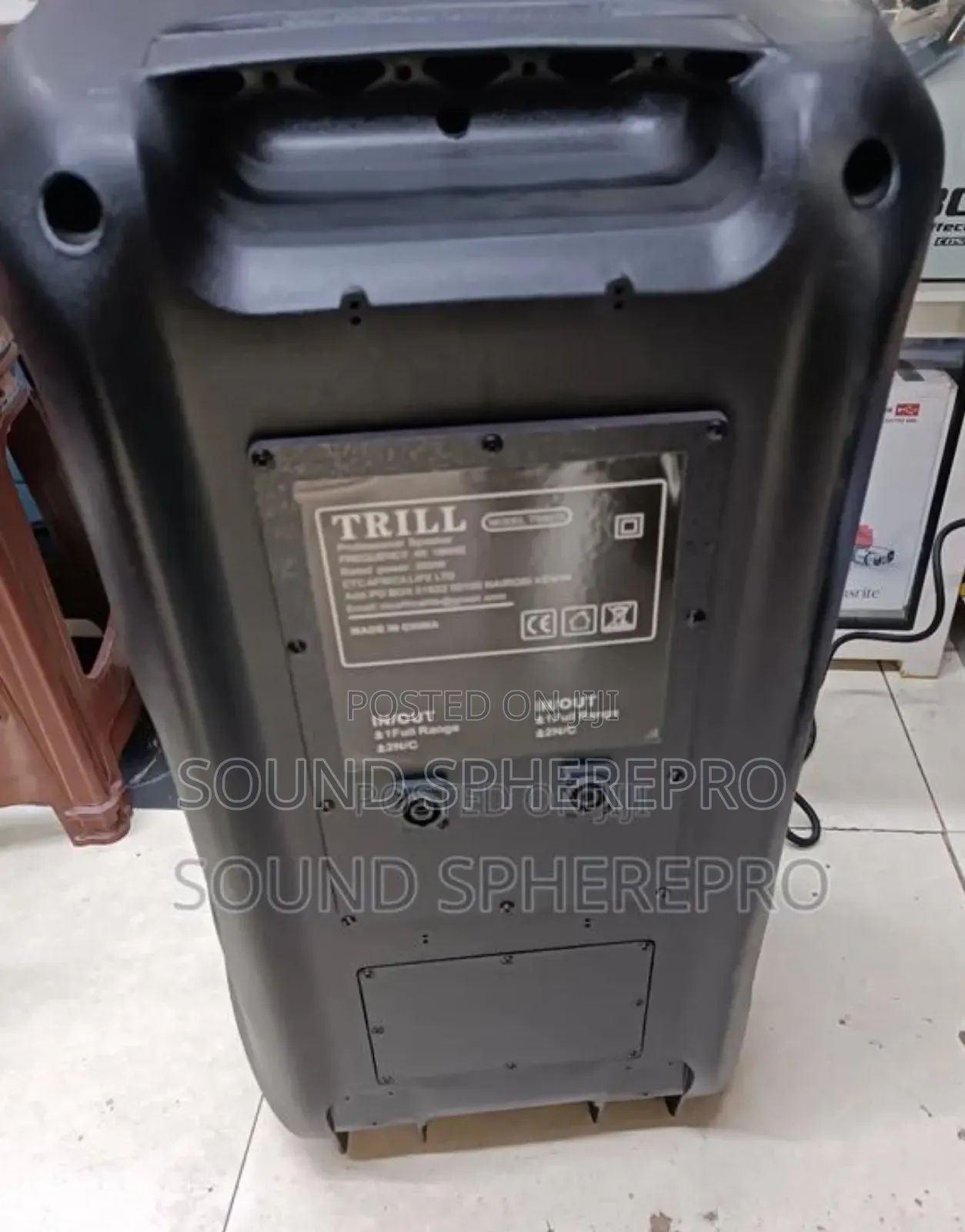 Trill TR815 15inch Midrange Plastic Speaker