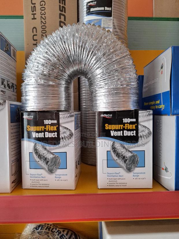 100mm Super-Flex Vent Duct-2.4mtrs - thumbnail 3