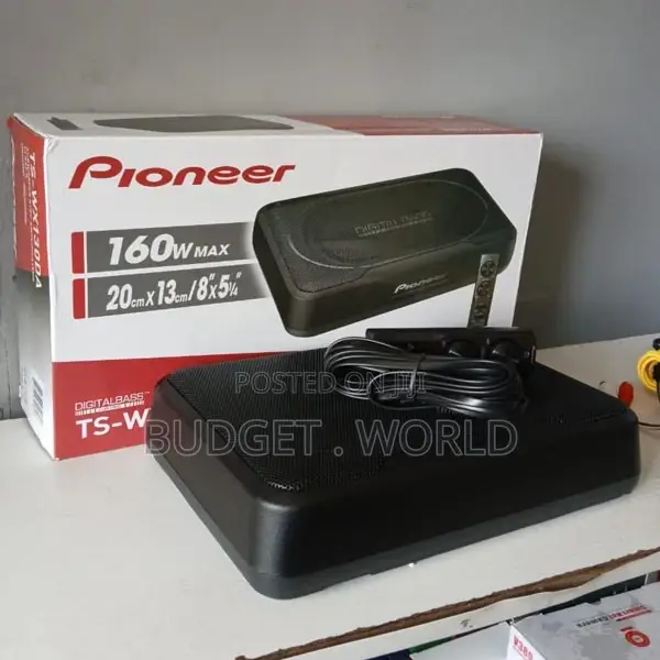 At Nnew Pioneer Ts-Wx130da Compact Active Subwoofer (160w Max)