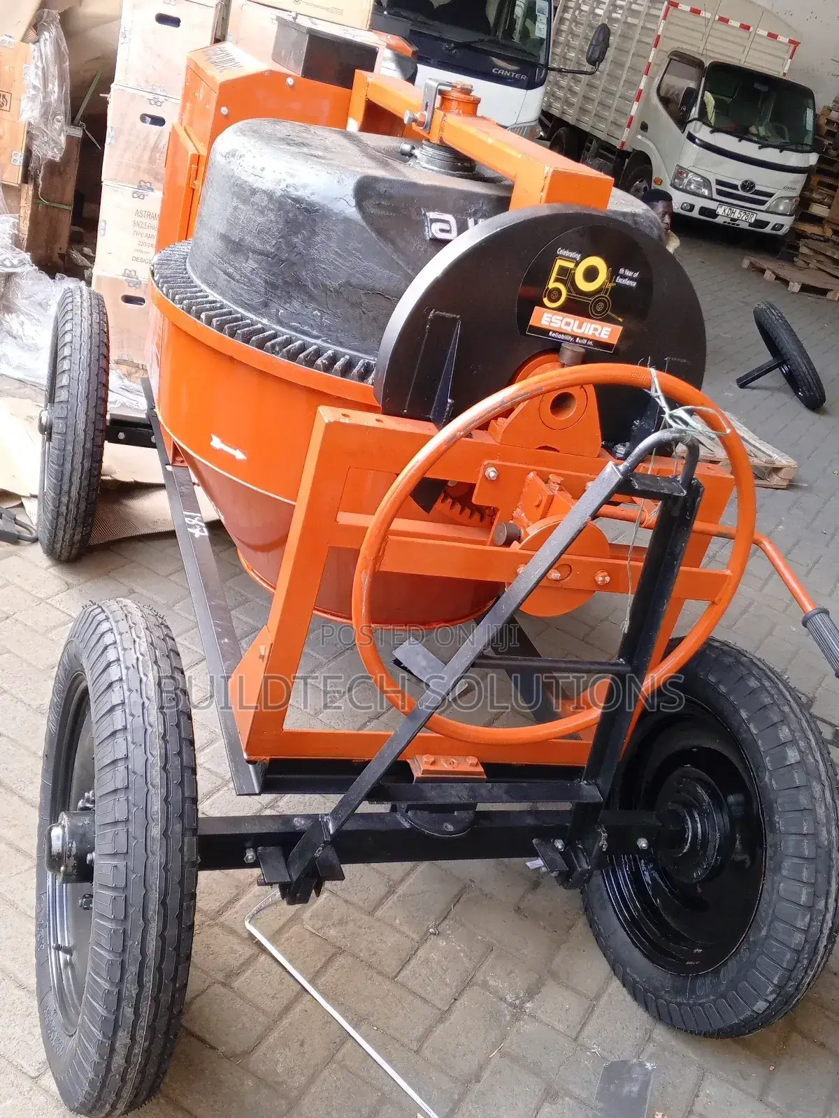 Heavy Duty Concrete Mixer 500 LTRS