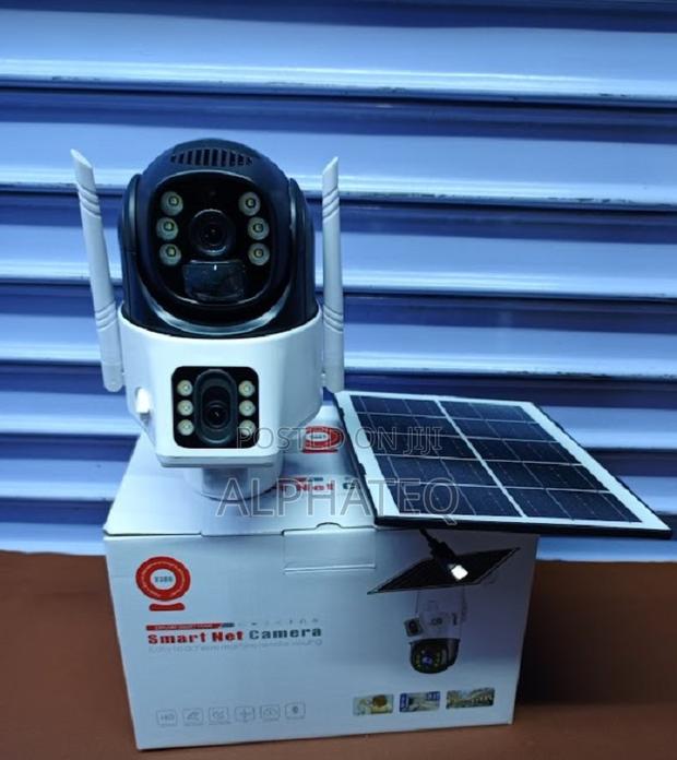 QUALITY 4G Sim Card Solar Camera With Dual Lens CAMERA