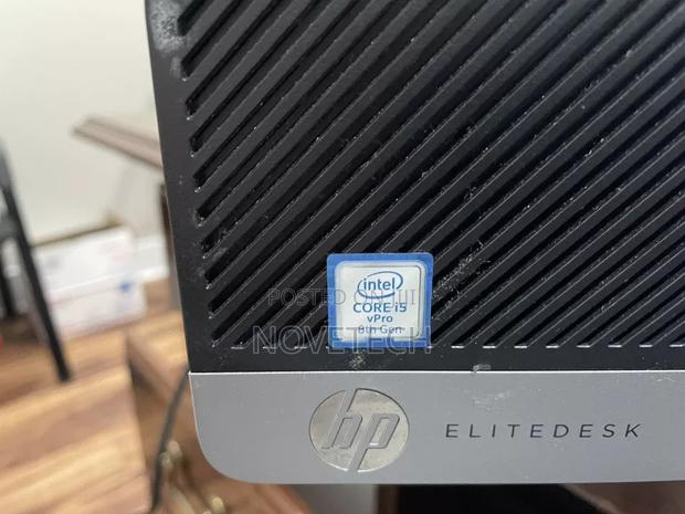 Desktop Computer HP EliteDesk 800 G4 8GB Intel Core I5 SSD 256GB - thumbnail 4