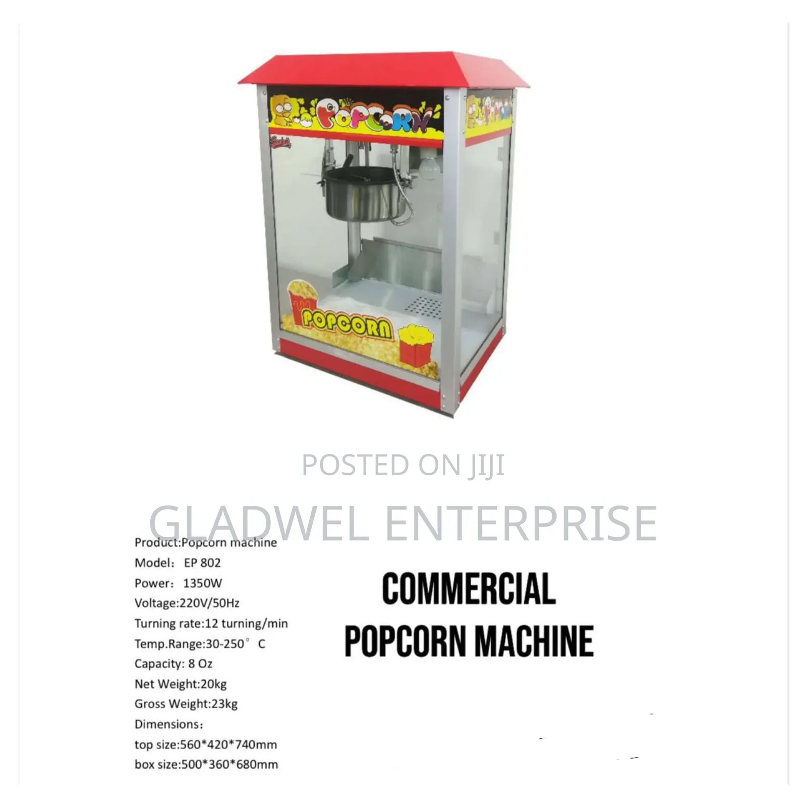 Pop Con Maker Machine