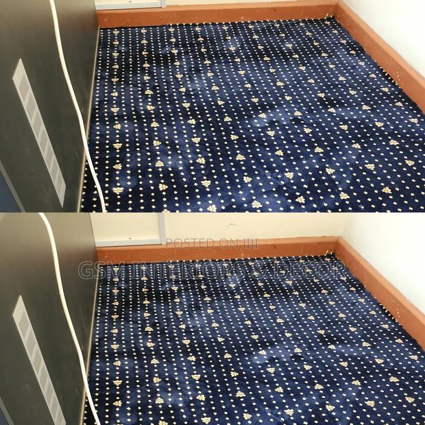 Executive Navy Blue Carpet - main view