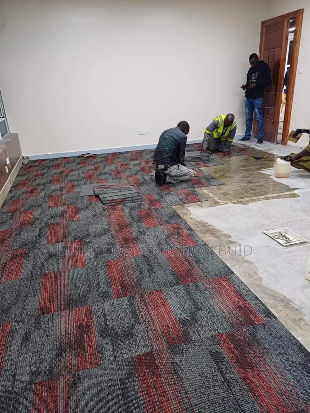 Coloured Office Carpet Tiles. - thumbnail 2