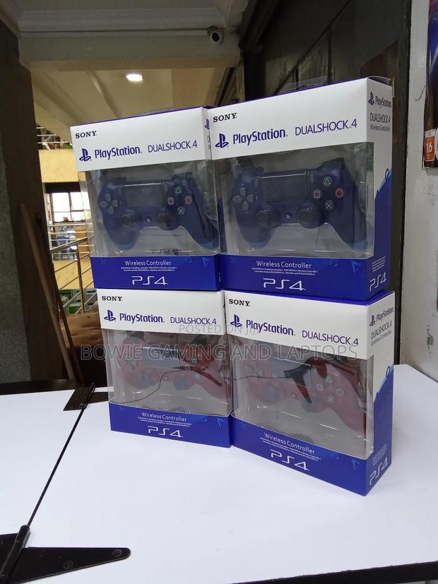 Playstation 4 Controller Brand Red/Blue Colourless - main view