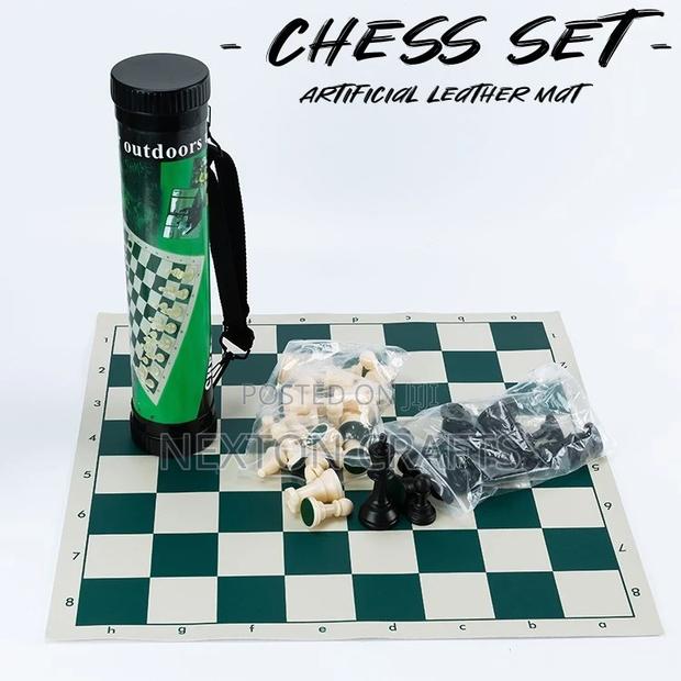 Chess Mat Set With Pieces Chess Board Set - main view