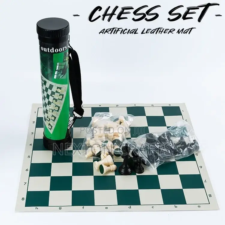 Chess Mat Set With Pieces Chess Board Set