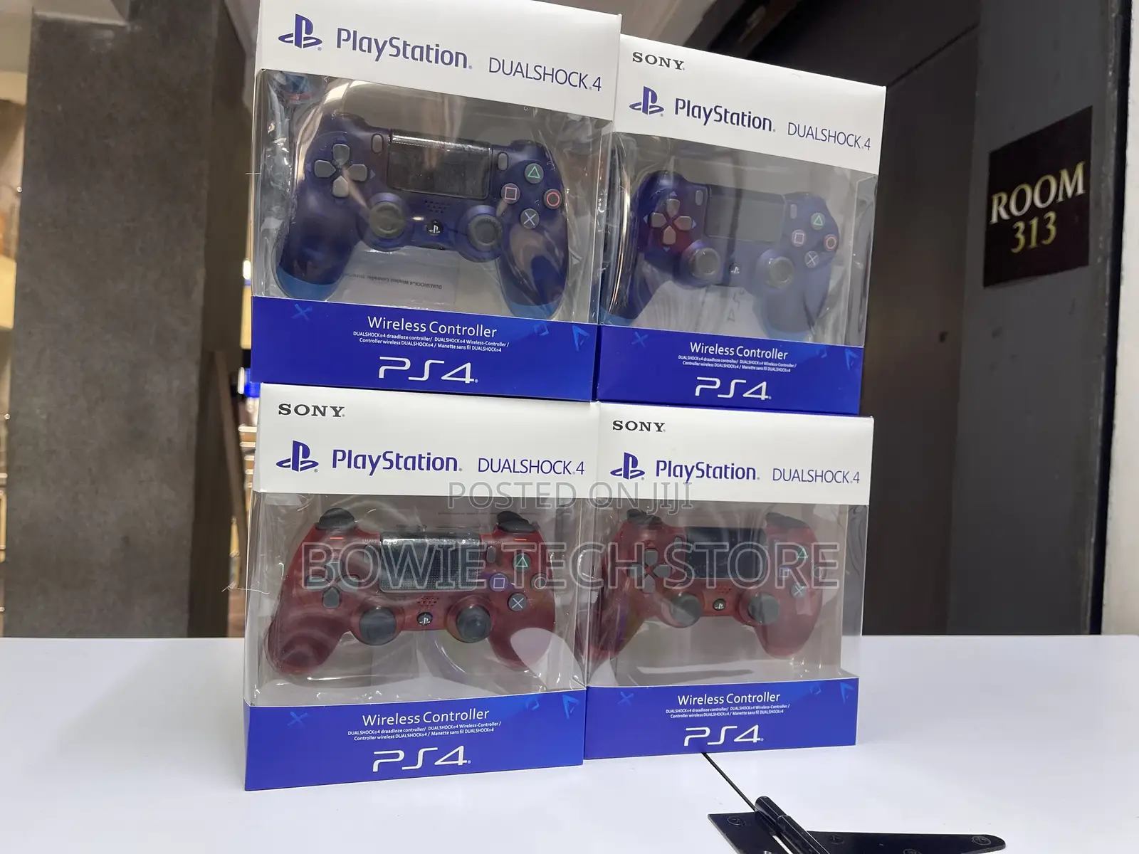 Ps4 Controller With Colourless Shell