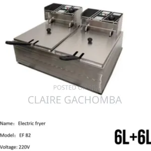 New Double Electric Fryer 6L+6L EF 82