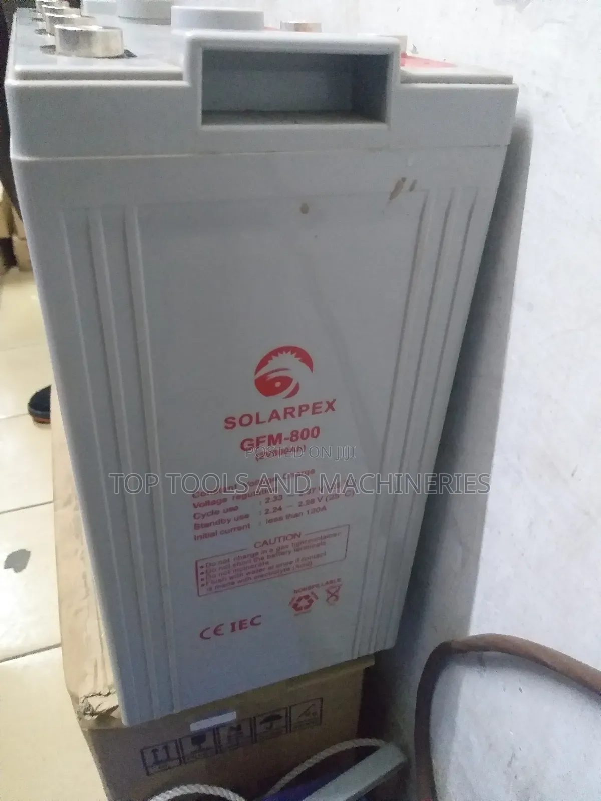 Solarpex GFM-800 (2v800ah) Deep Cycle Backup Battery