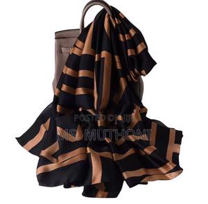 Ladies Long Large 180*90CM for Luxury Designer Silk Shawl - thumbnail 2