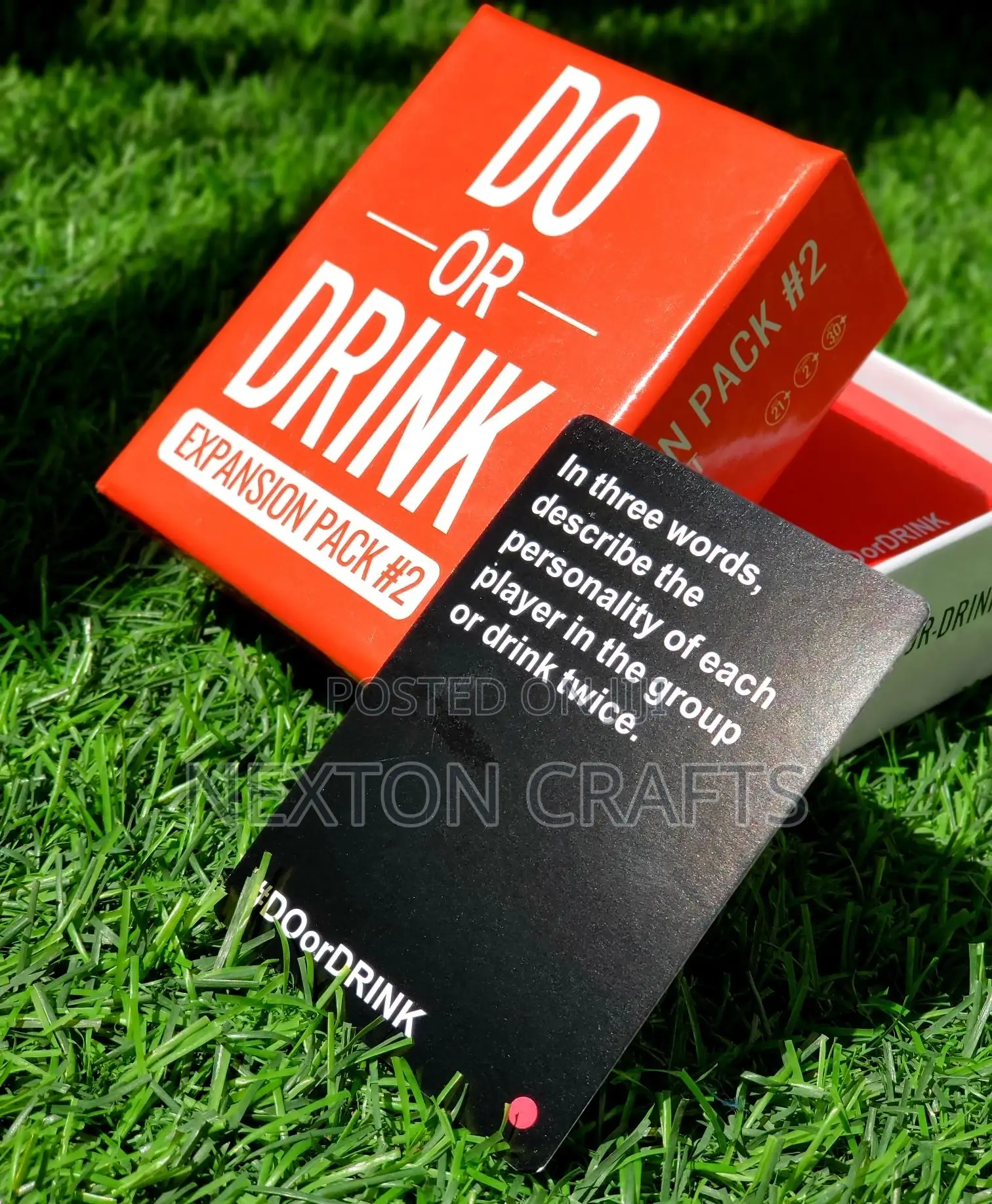 Drinking Party Card Games Do or Drink Card Game