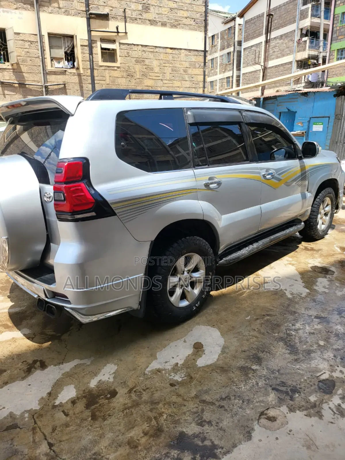 Toyota Land Cruiser Prado 2008 Silver