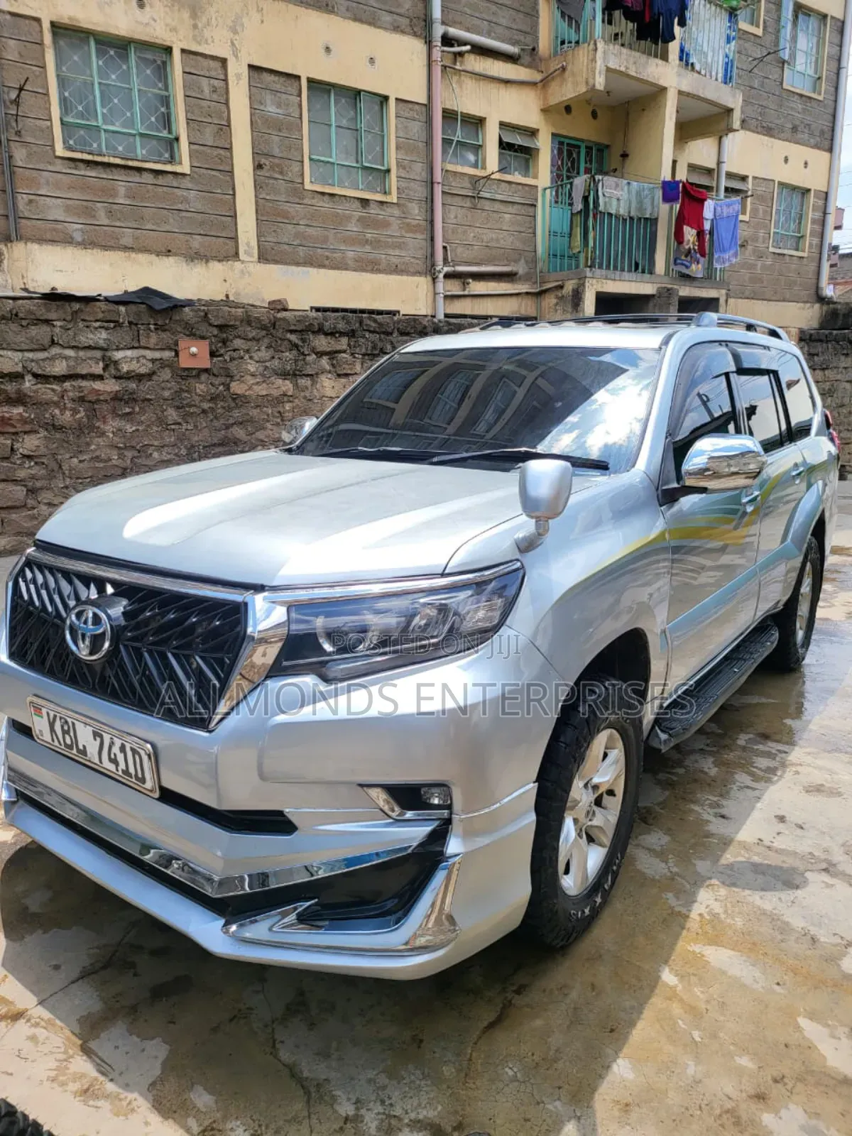 Toyota Land Cruiser Prado 2008 Silver