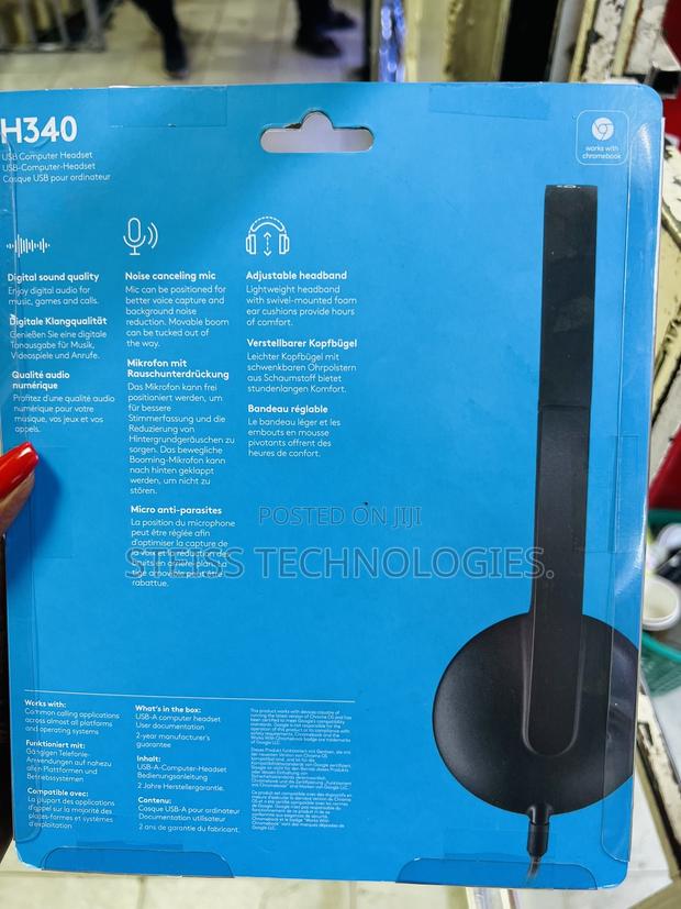 Logitech H340 Usb Headset. - thumbnail 2