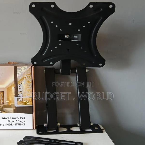  at 14" - 55" Full Motion Swivel Wall Mount TV Bracket
