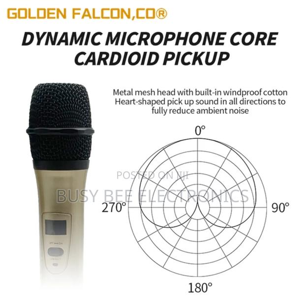 Portable Uhf Hifi Sh 300 Wireless Microphone - thumbnail 4