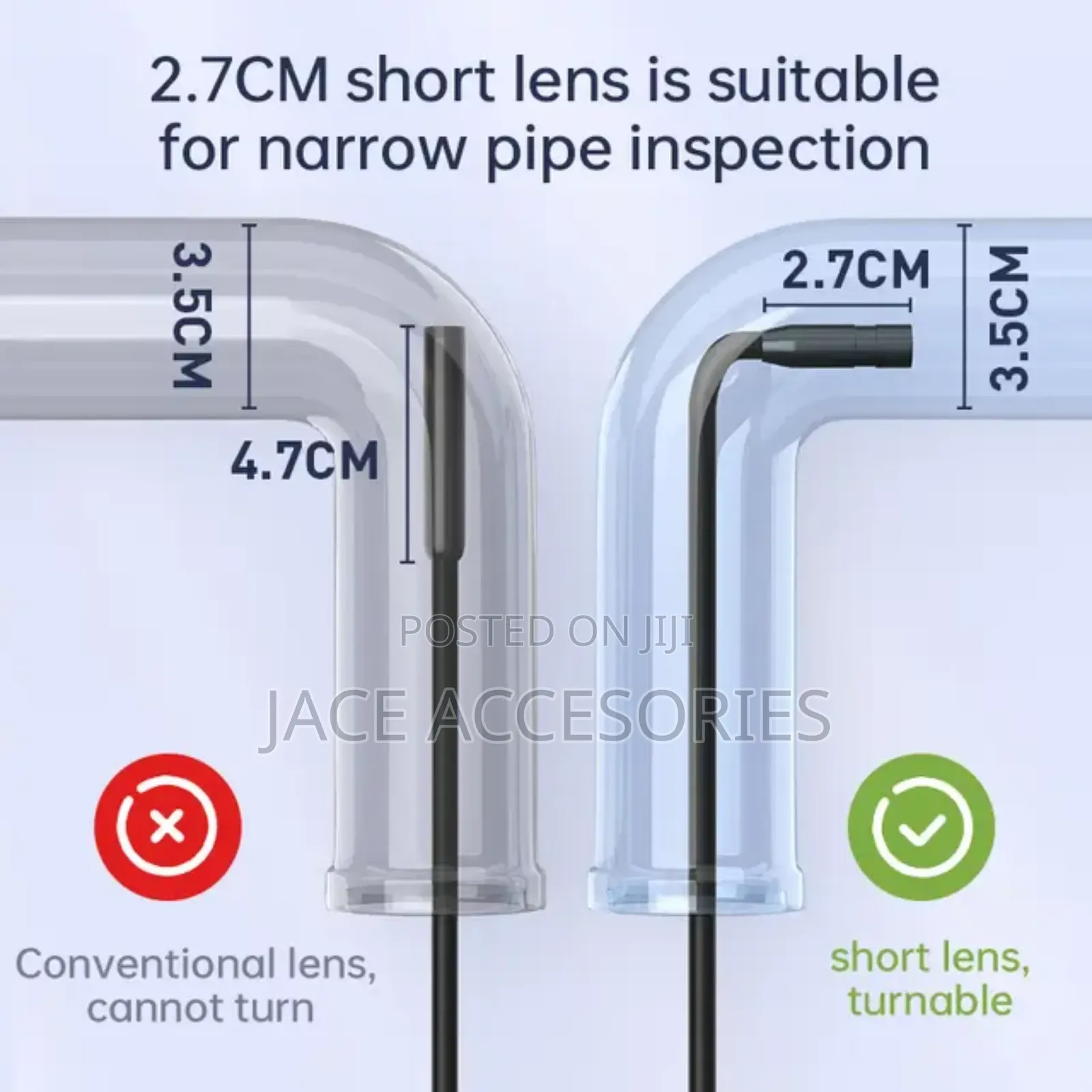 Industrial Endoscope Camera 8mm