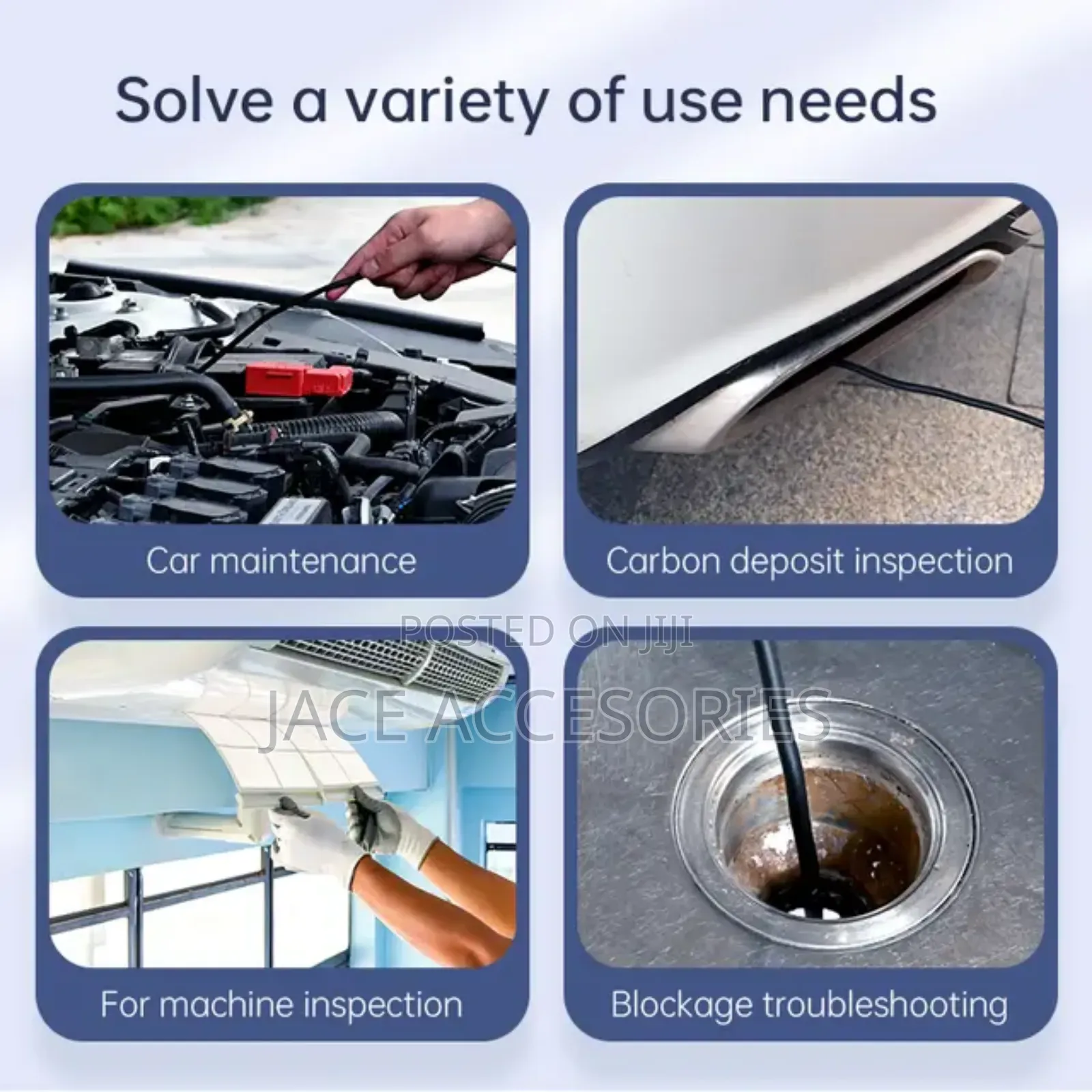 Digital Industrial Borescope With 4.3 Inch Screen