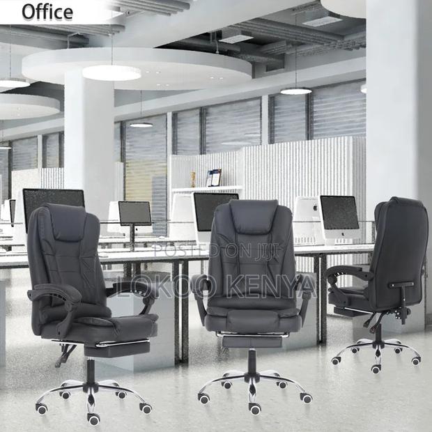 Office Seat: Managers High-Back Leather Office Seat - thumbnail 6