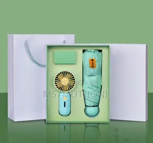 Umbrella Fan Gift Package Set