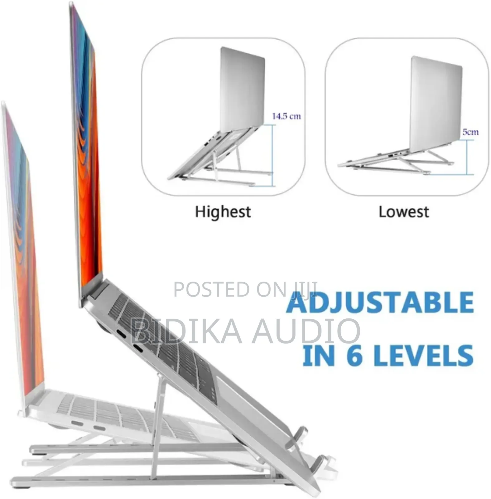 Laptop Stand Adjustable in 6 Levels
