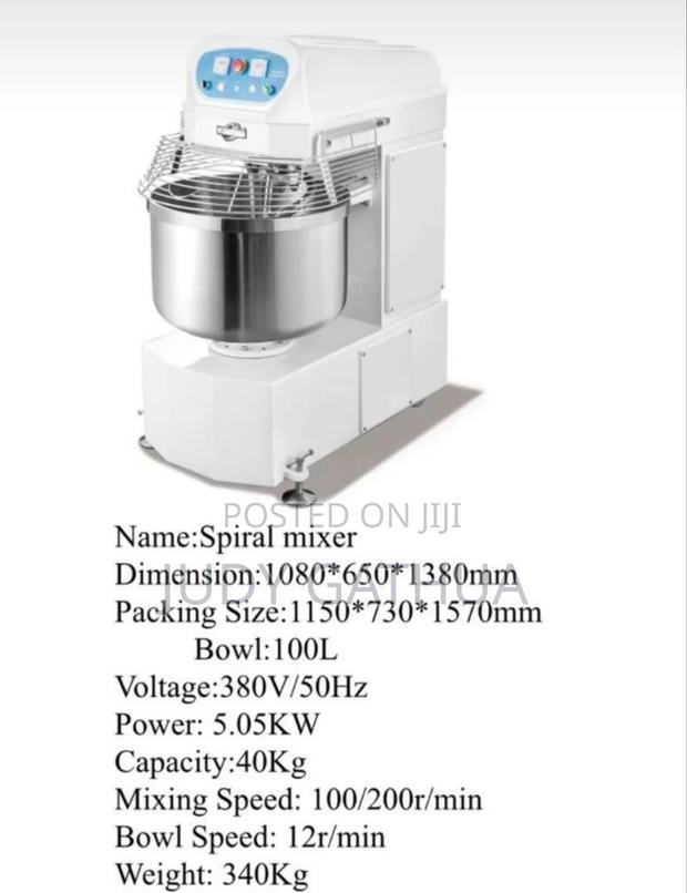 Spiral Mixer 100ltrs - main view