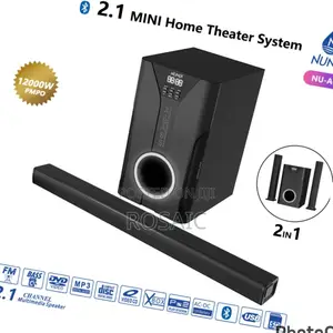 2.1ch Nunix Sub Woofer System BT/USB/FM Tall Boy