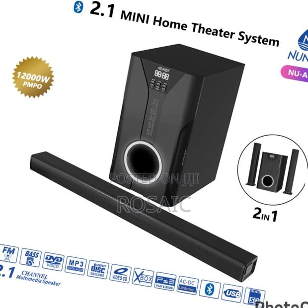 2.1ch Nunix Sub Woofer System BT/USB/FM Tall Boy