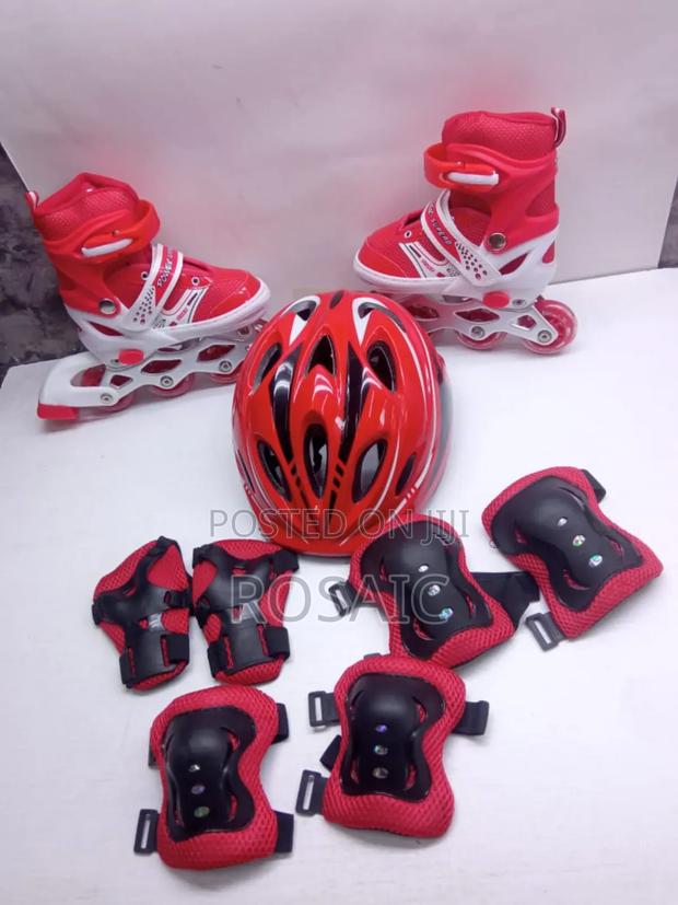 Full Set Skate Shoe With Hard Helmet