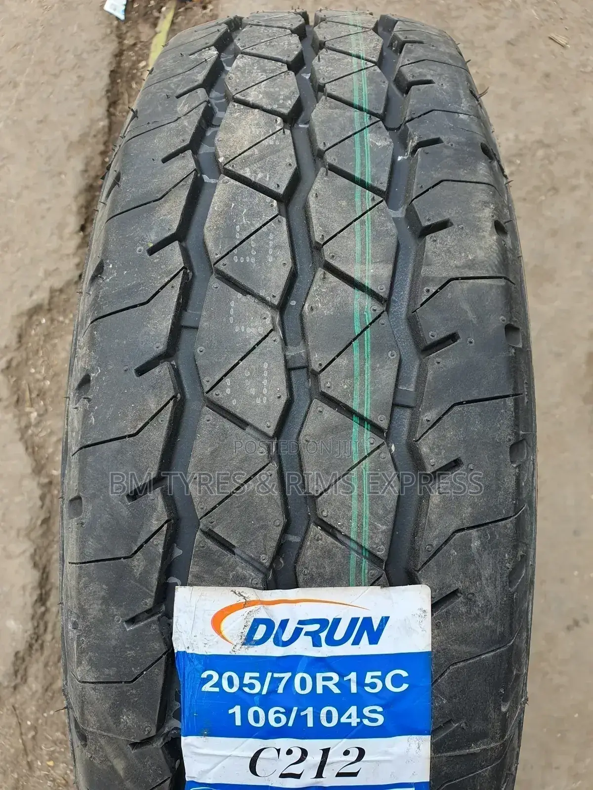 205 /70 R15 DURUN TYRES (Commercial)