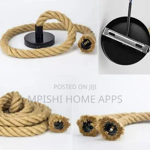 Hemp Rope Pendant Light
