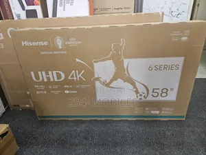 Hisense 58′′ 58a6n (New 2024) Vidaa Smart Uhd Tv