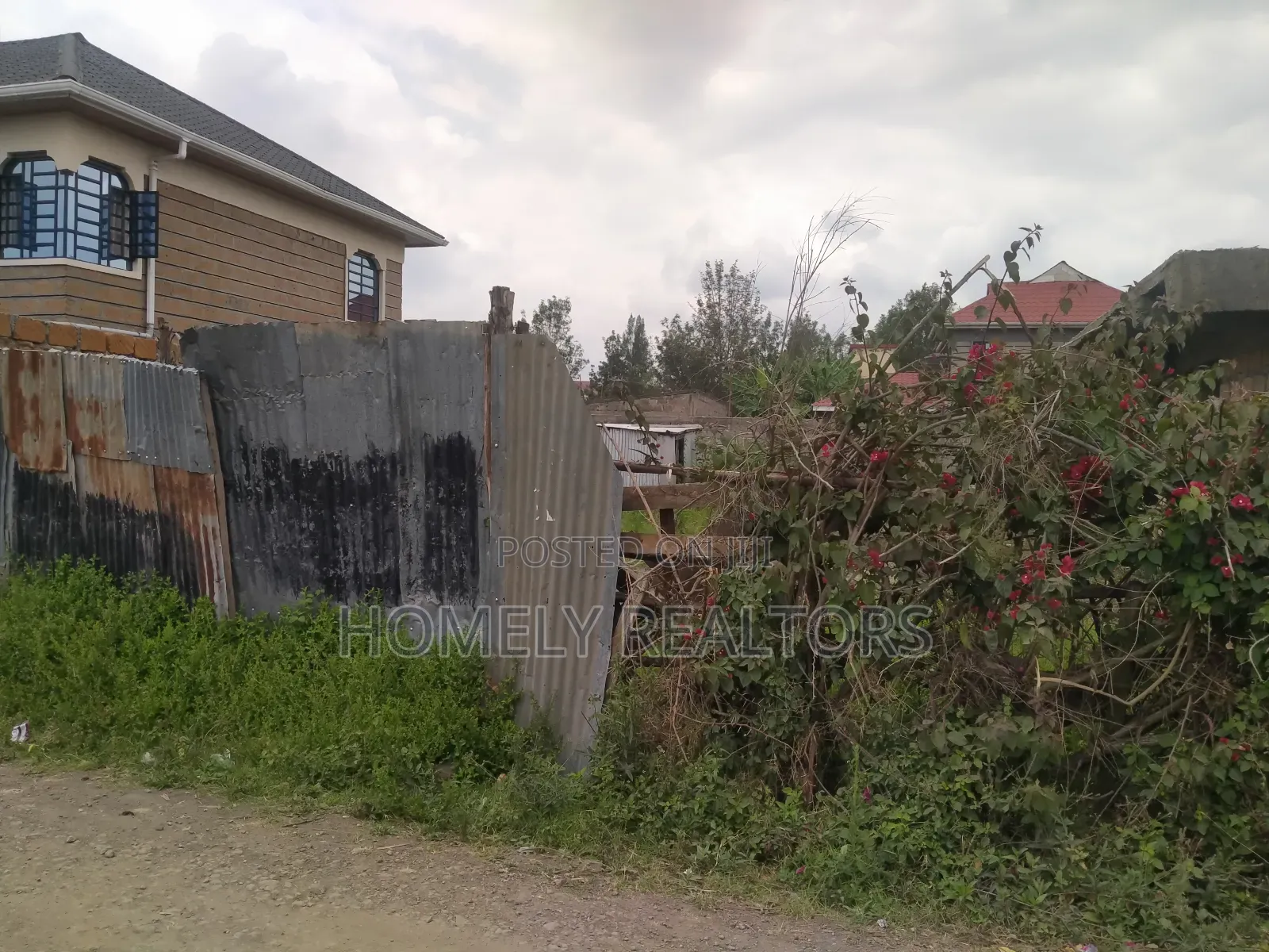 8th-Acre Plot With Incomplete Rental Flats in Matasia Ngong