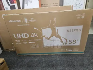Hisense 58′′ 58a6n (New 2024) Vidaa Smart Uhd Tv