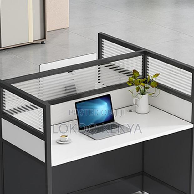 Workstation: 6-User Wooden Office Workstation - thumbnail 4