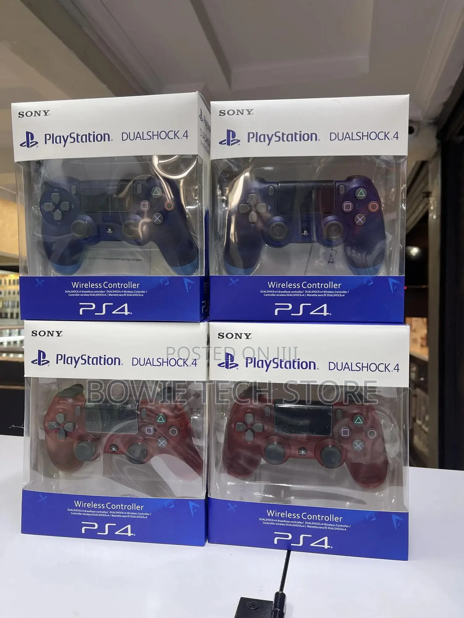 Ps4 Controller With Colourless Shell