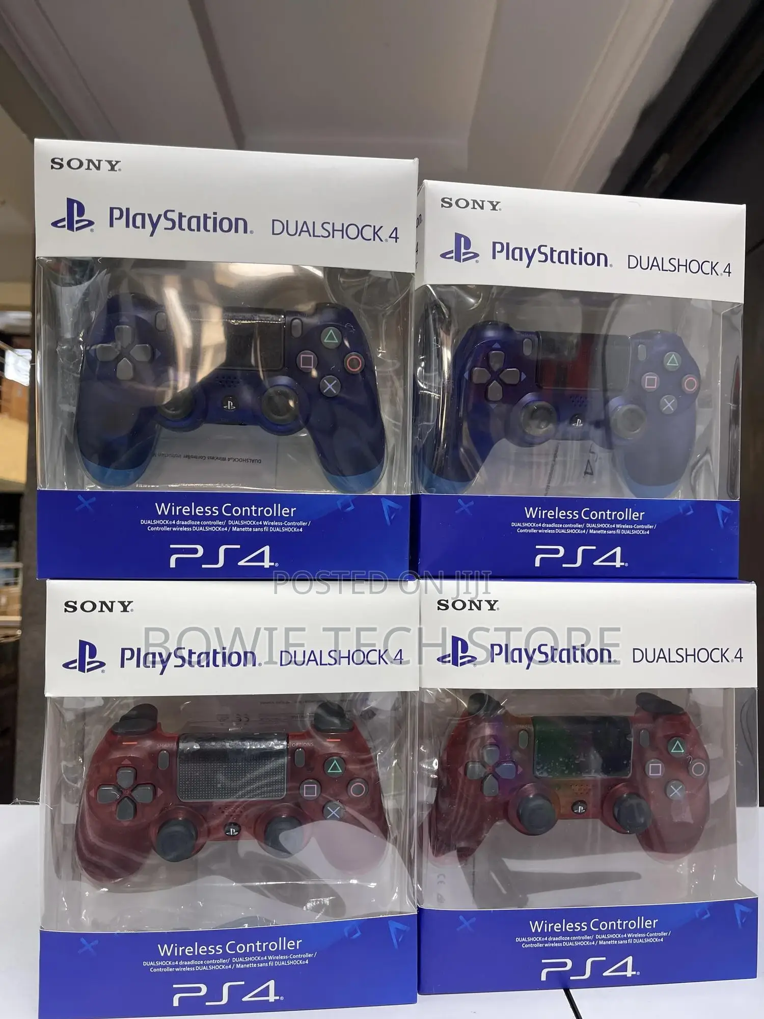 Ps4 Controller With Colourless Shell