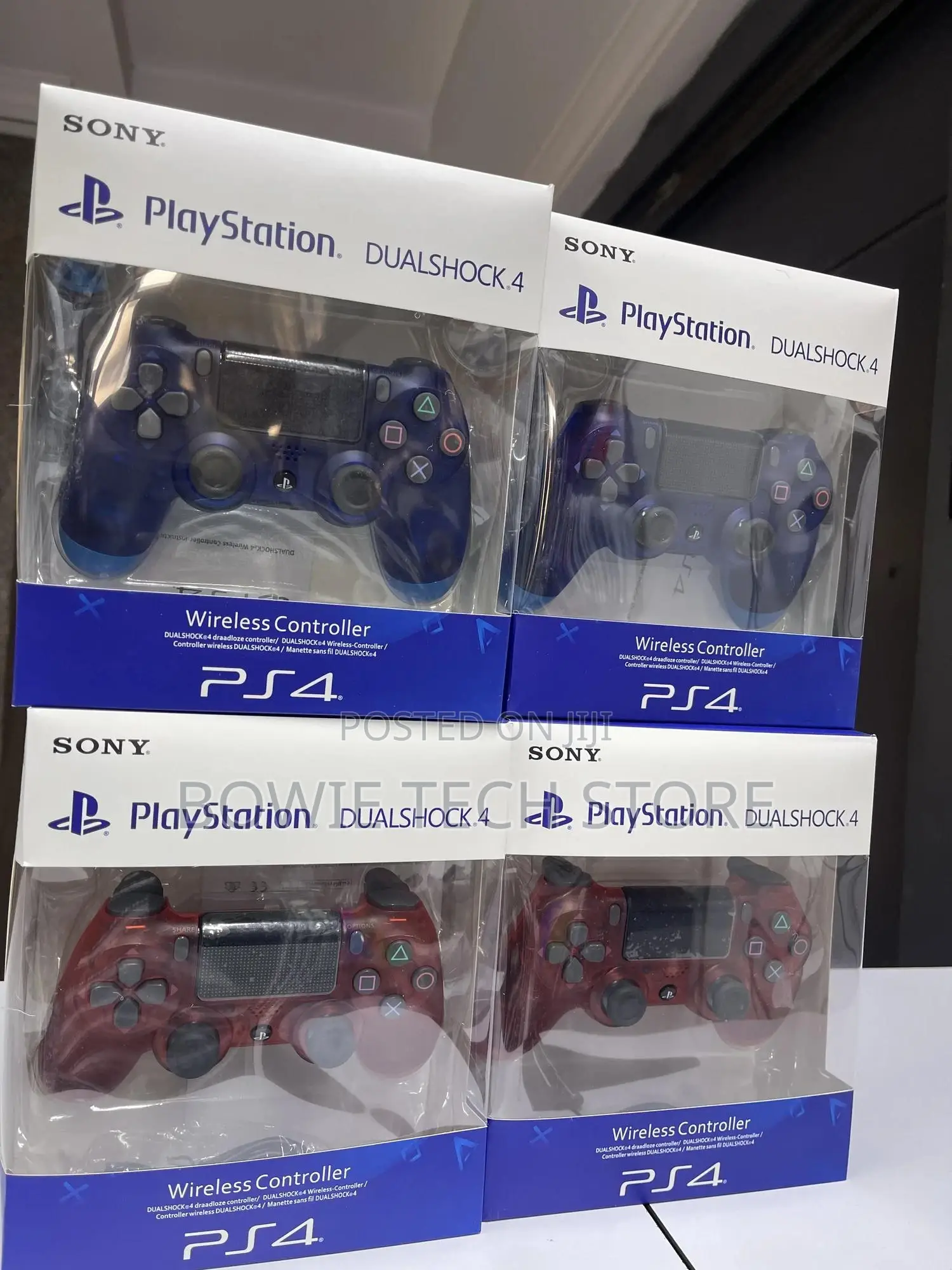 Ps4 Controller With Colourless Shell