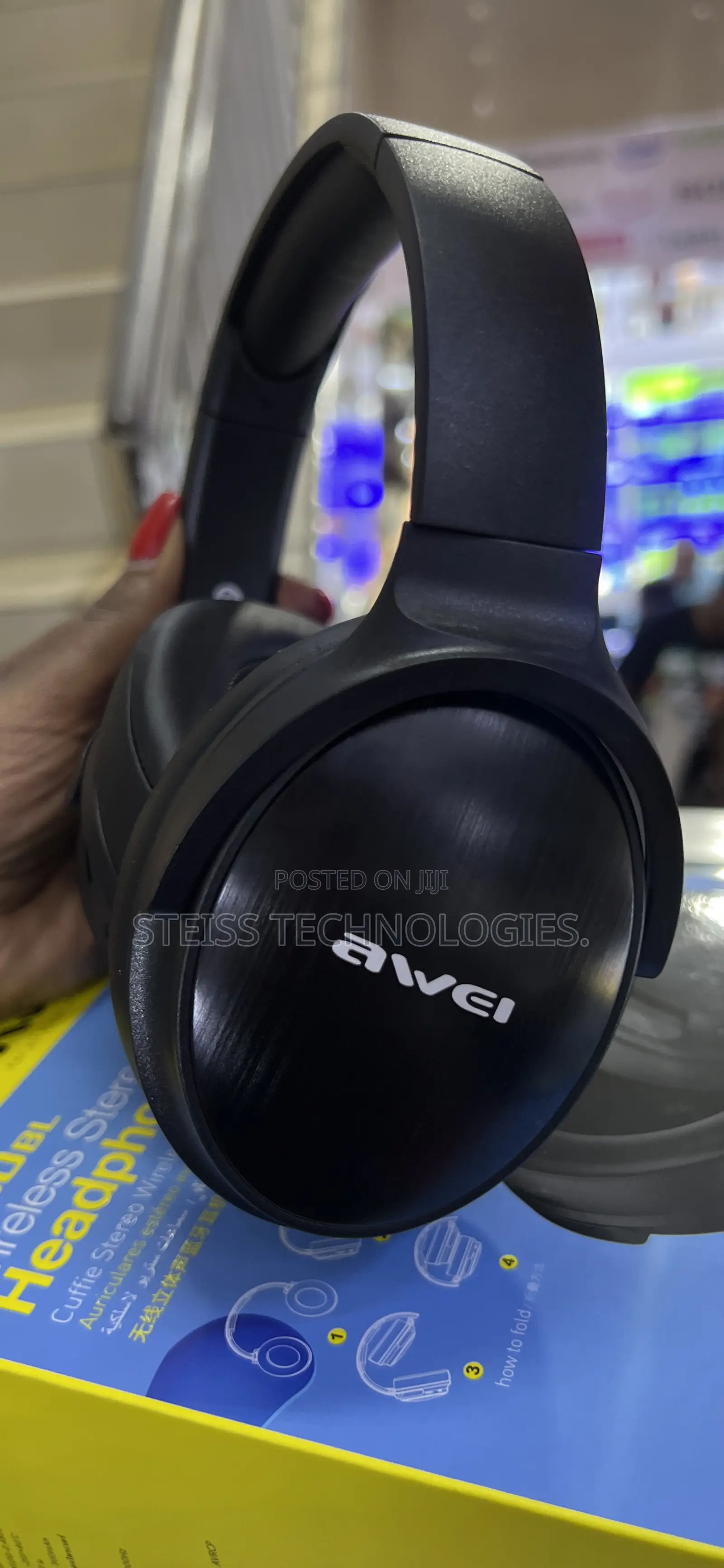 Awei Superbass Wireless Headsets.