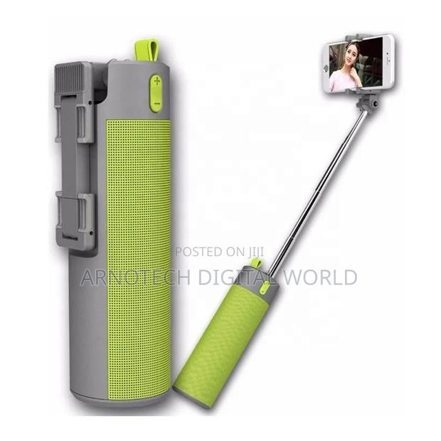 5in1bluetooth Speaker Powerbank Selfie Stick Torch