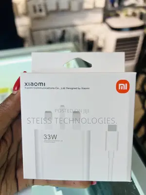 33watts Xiaomi Type C Faster Charger.