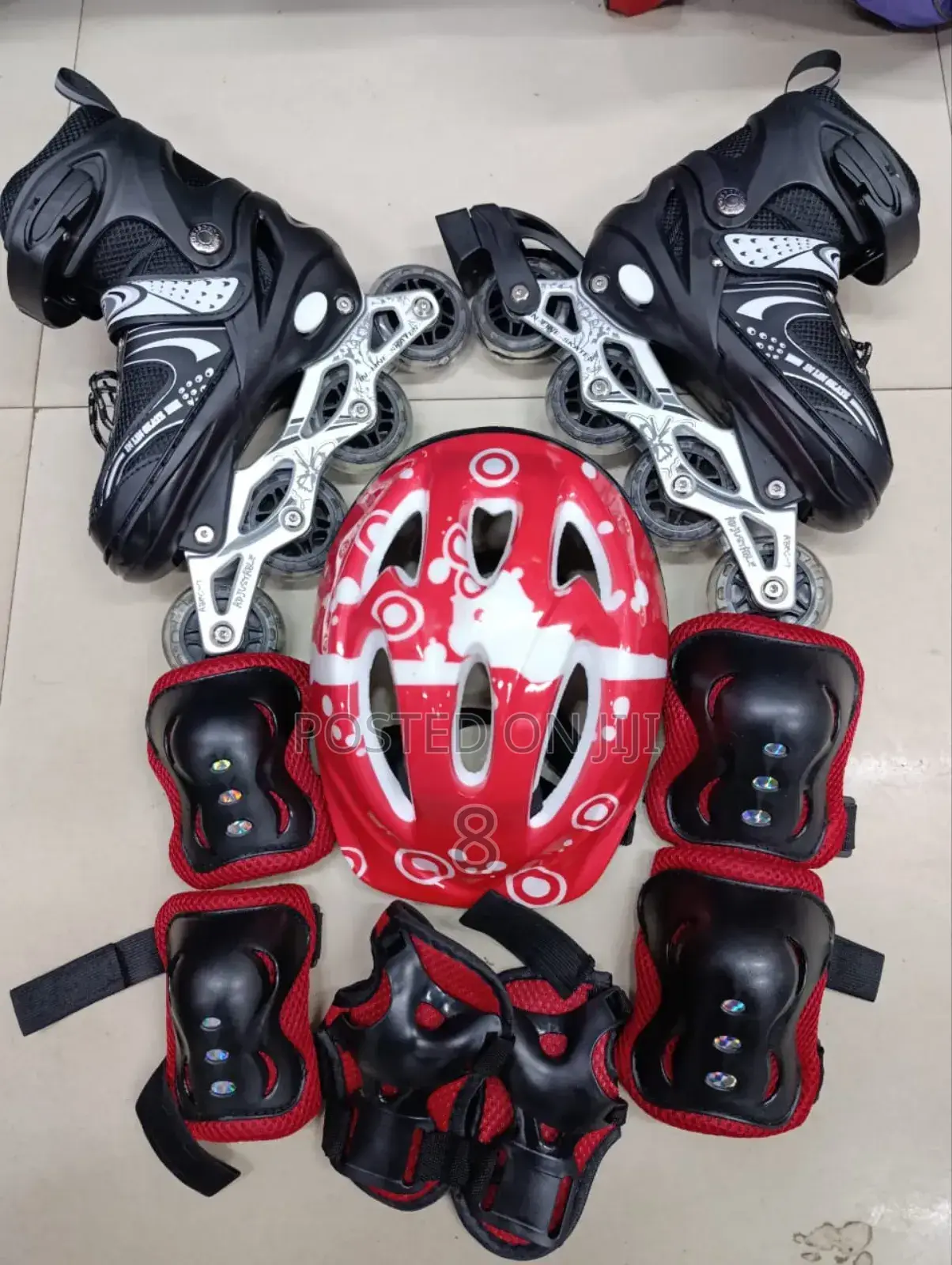 Complete Kids Inline Skating Set – Skates, Helmet, Pads In