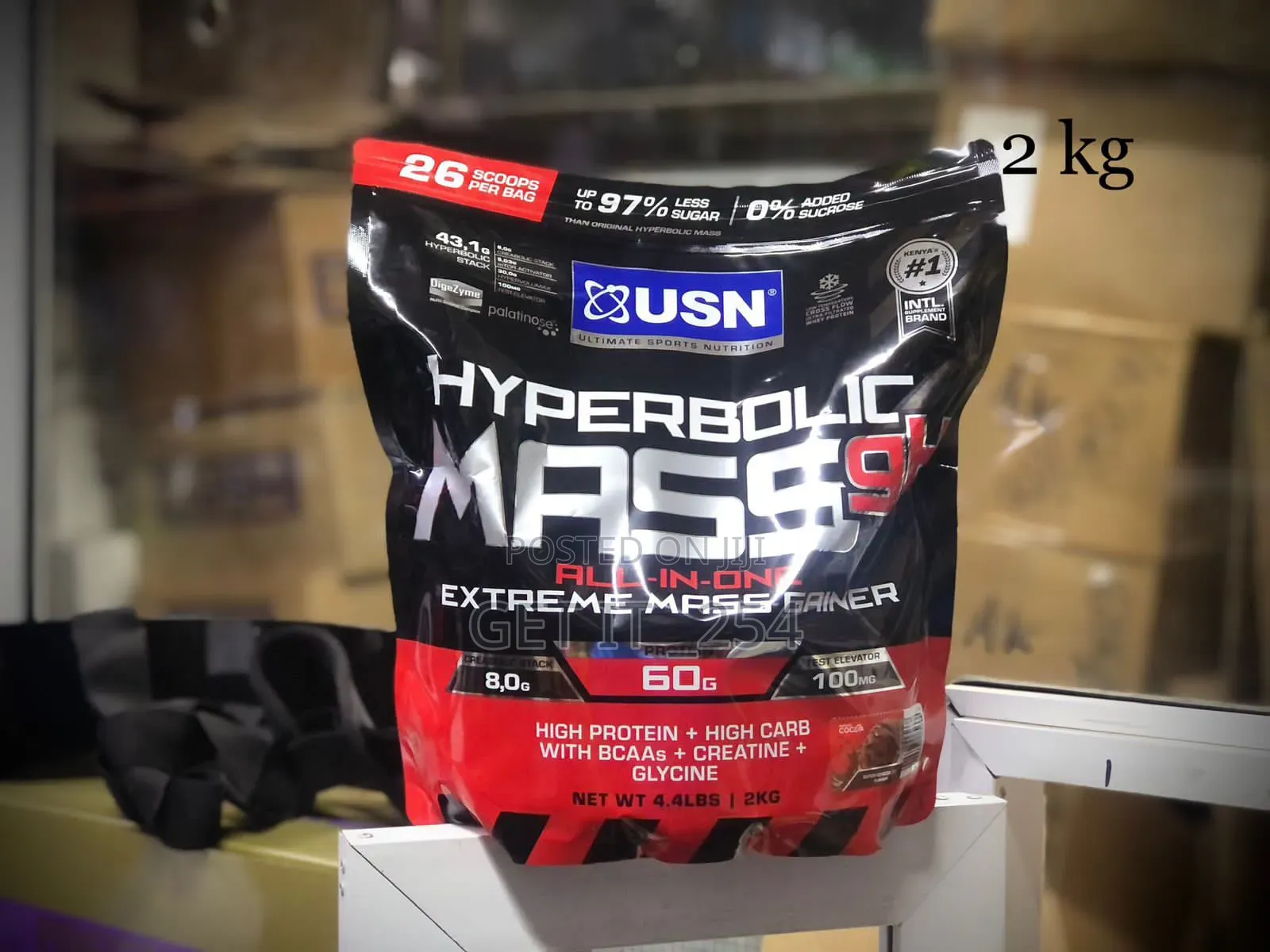 Hyperbolic Mass Ultra Lean Gainer