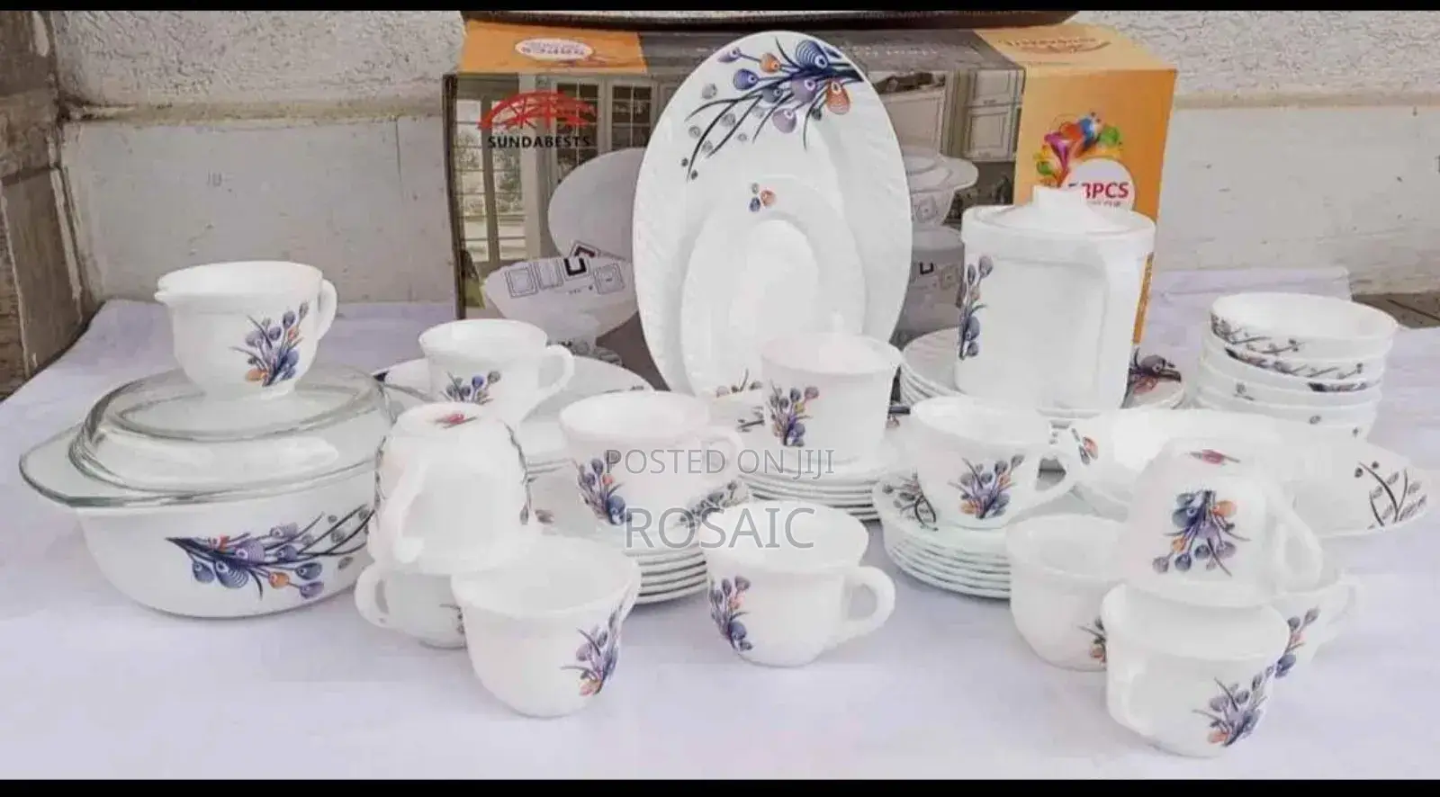 58pcs Ceramic Dinnerset*
