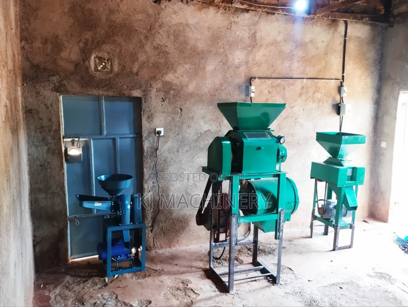 Maize Flour Roller Mill Fy35 Single Phase