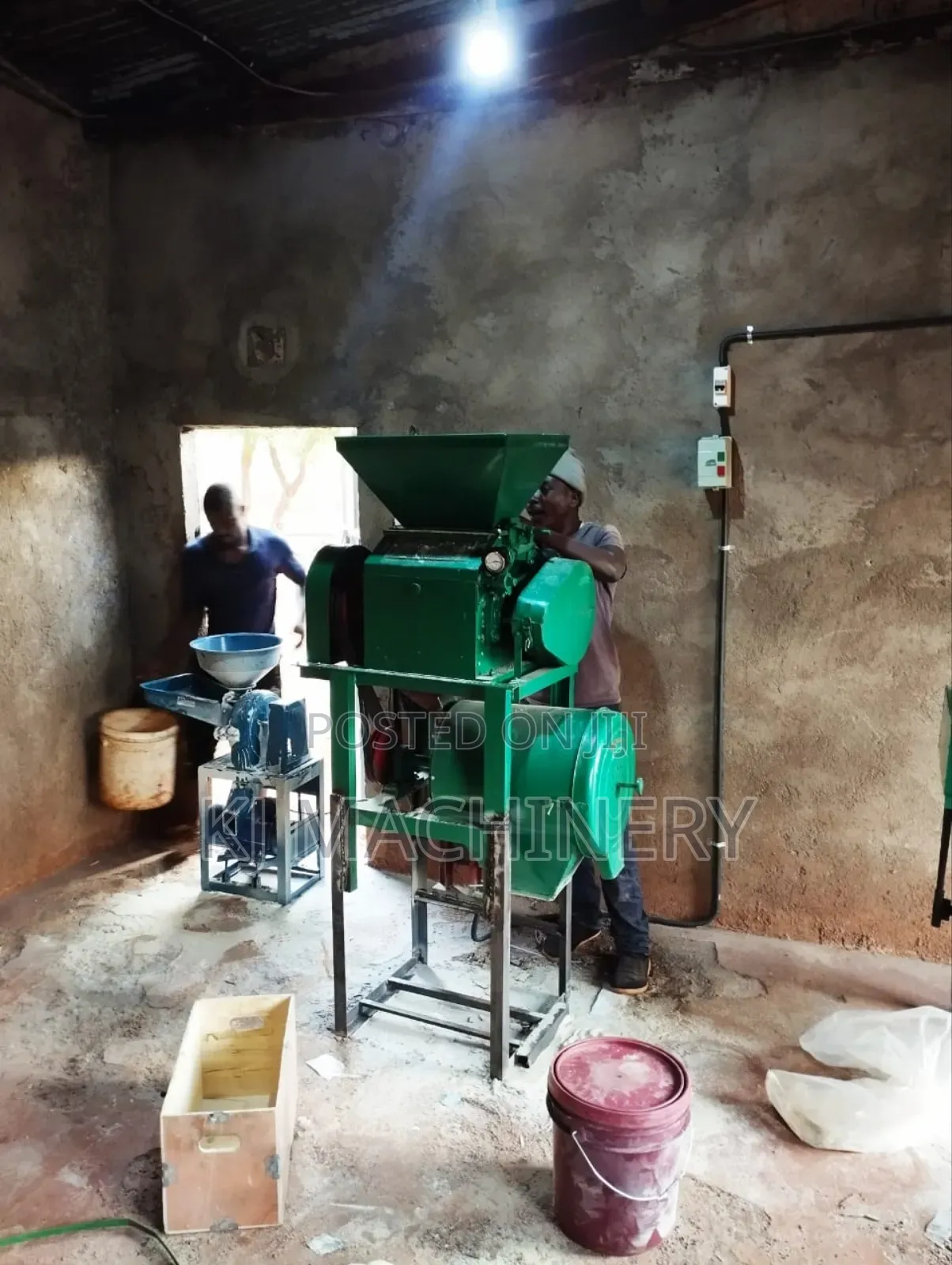 Maize Flour Roller Mill Fy35 Single Phase