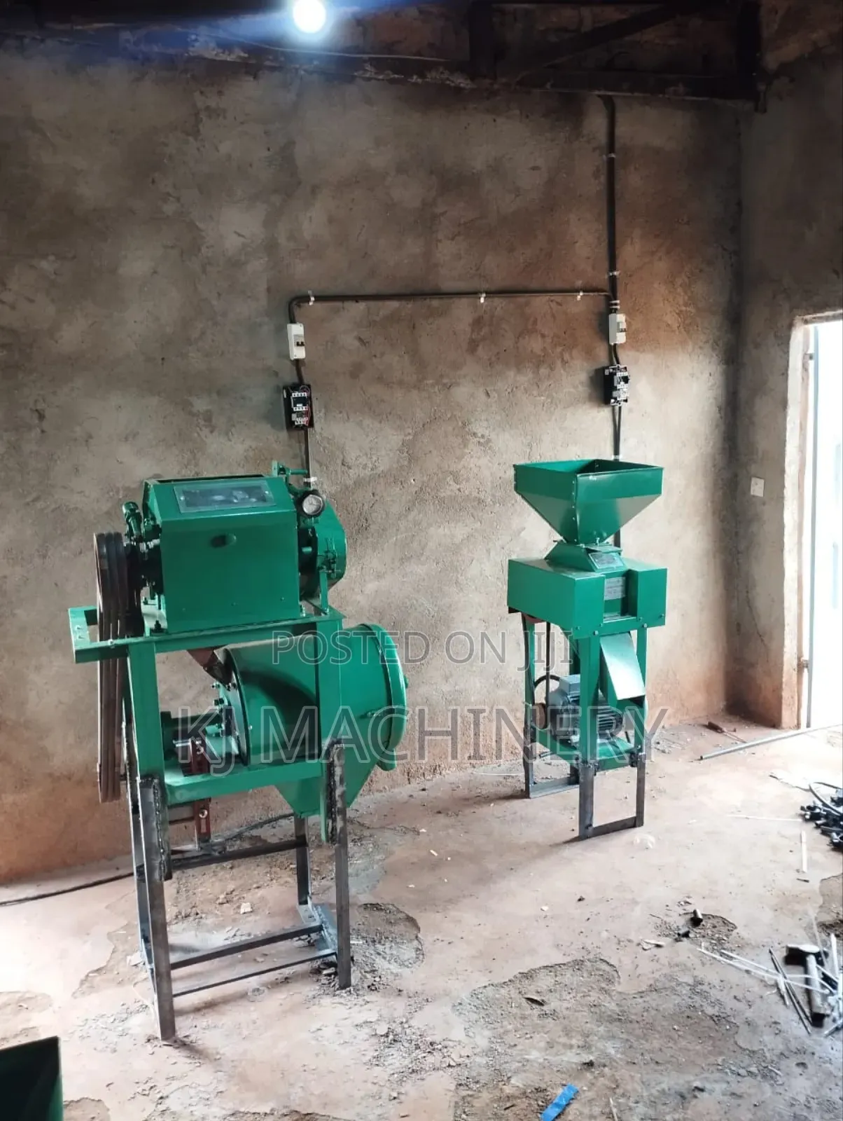 Maize Flour Roller Mill Fy35 Single Phase